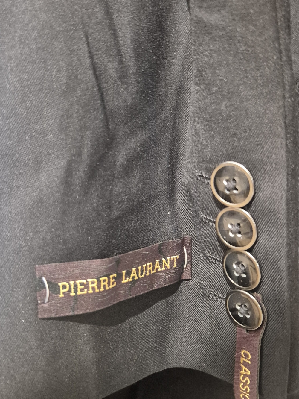 Pierre Laurant Black Suit Jacket – New with Tags (NWT) - Picture 9 of 15